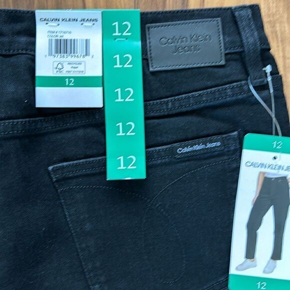 NEW Calvin Klein Black Jeans - Picture 5 of 7